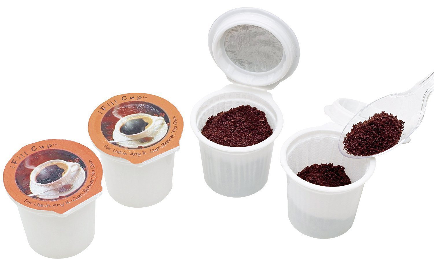 IFill KCup Filters Disposable Reusable Coffee Filter for Keurig Coffee