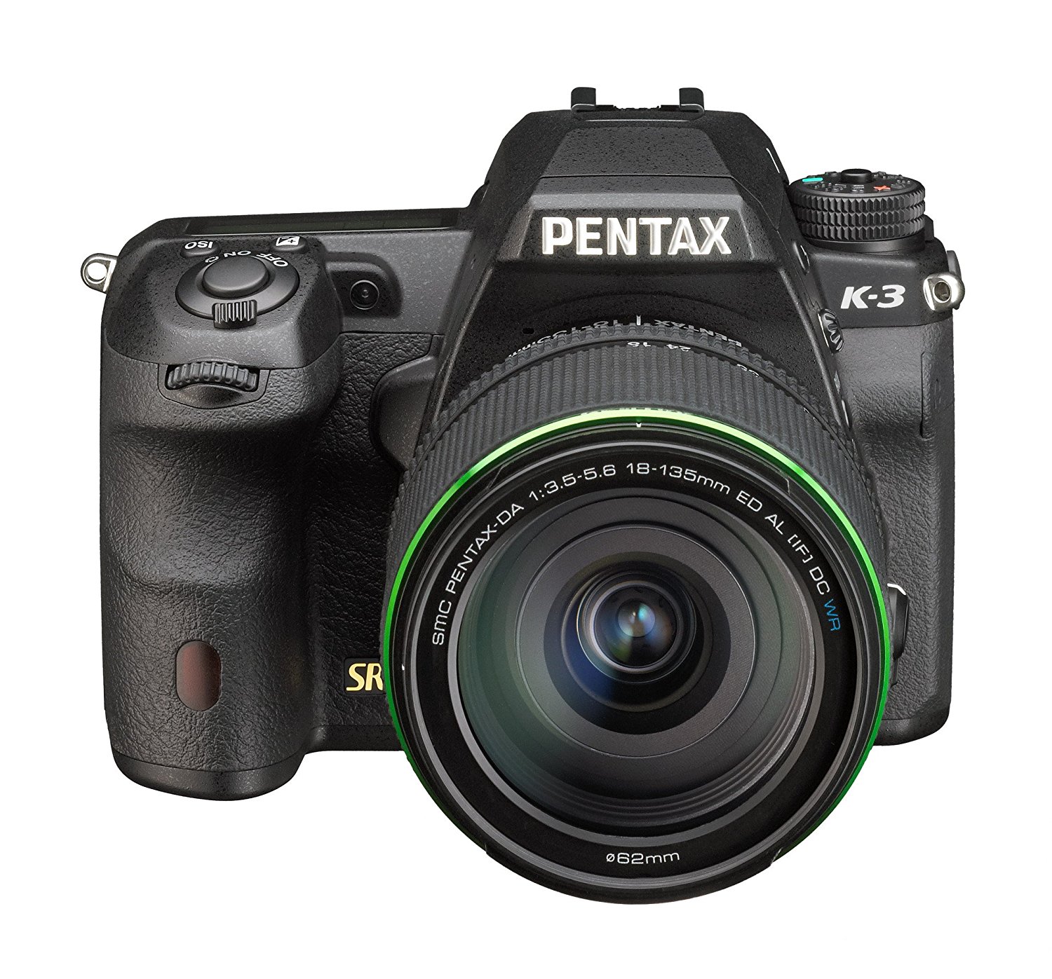 Pentax K3 lens kit w/ 18135mm WR 24MP SLR Camera with 3.2Inch TFT