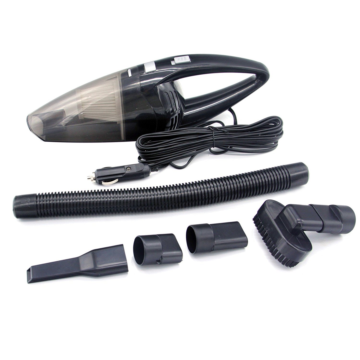 Car Vacuum Cleaner 120W, Warmoor 12V 3000PA Suction Portable Handheld
