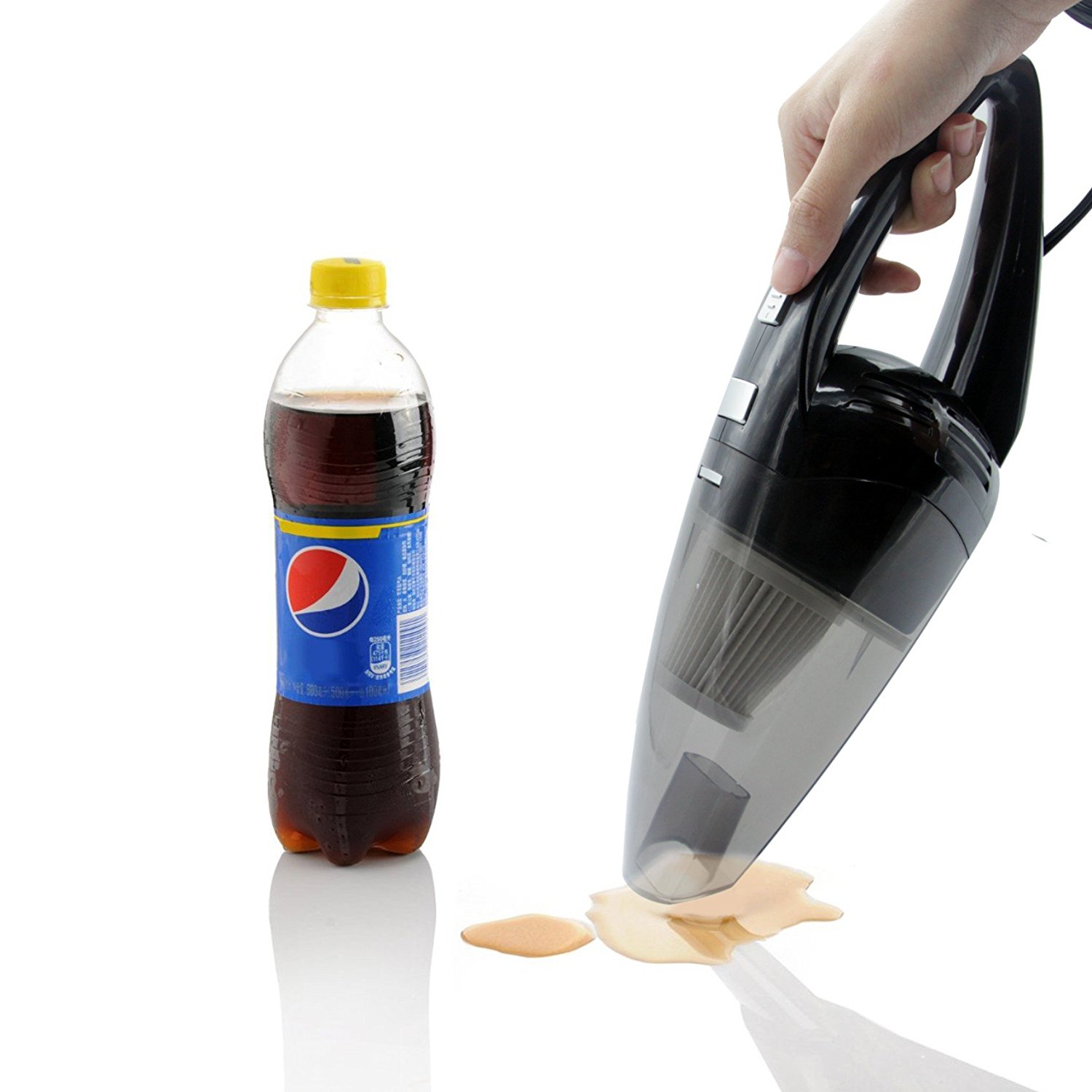 Car Vacuum Cleaner 120W, Warmoor 12V 3000PA Suction Portable Handheld