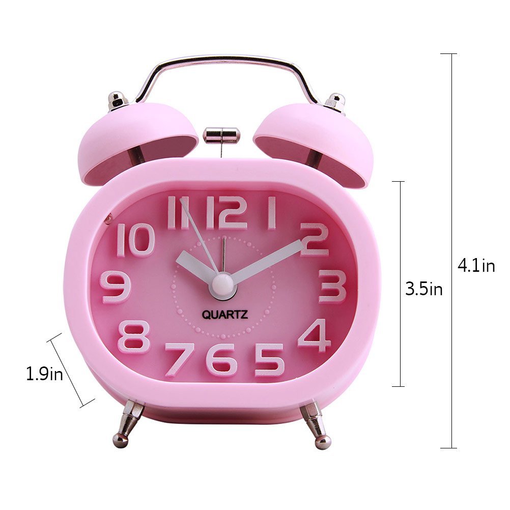 HENSE Creative Colorful Design Nonticking Mute Silent Quartz Movement