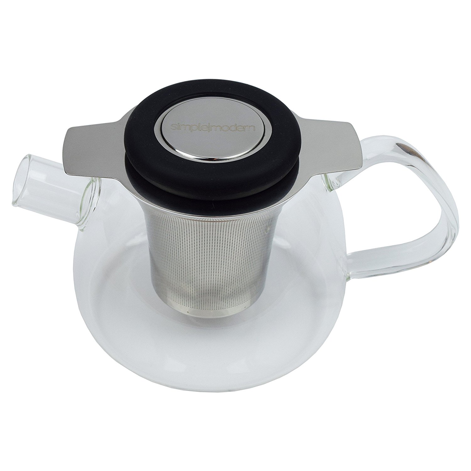 Simple Modern Tea Infuser 304 Stainless Steel ExtraFine BrewinMug Tea Strainer with Silicone