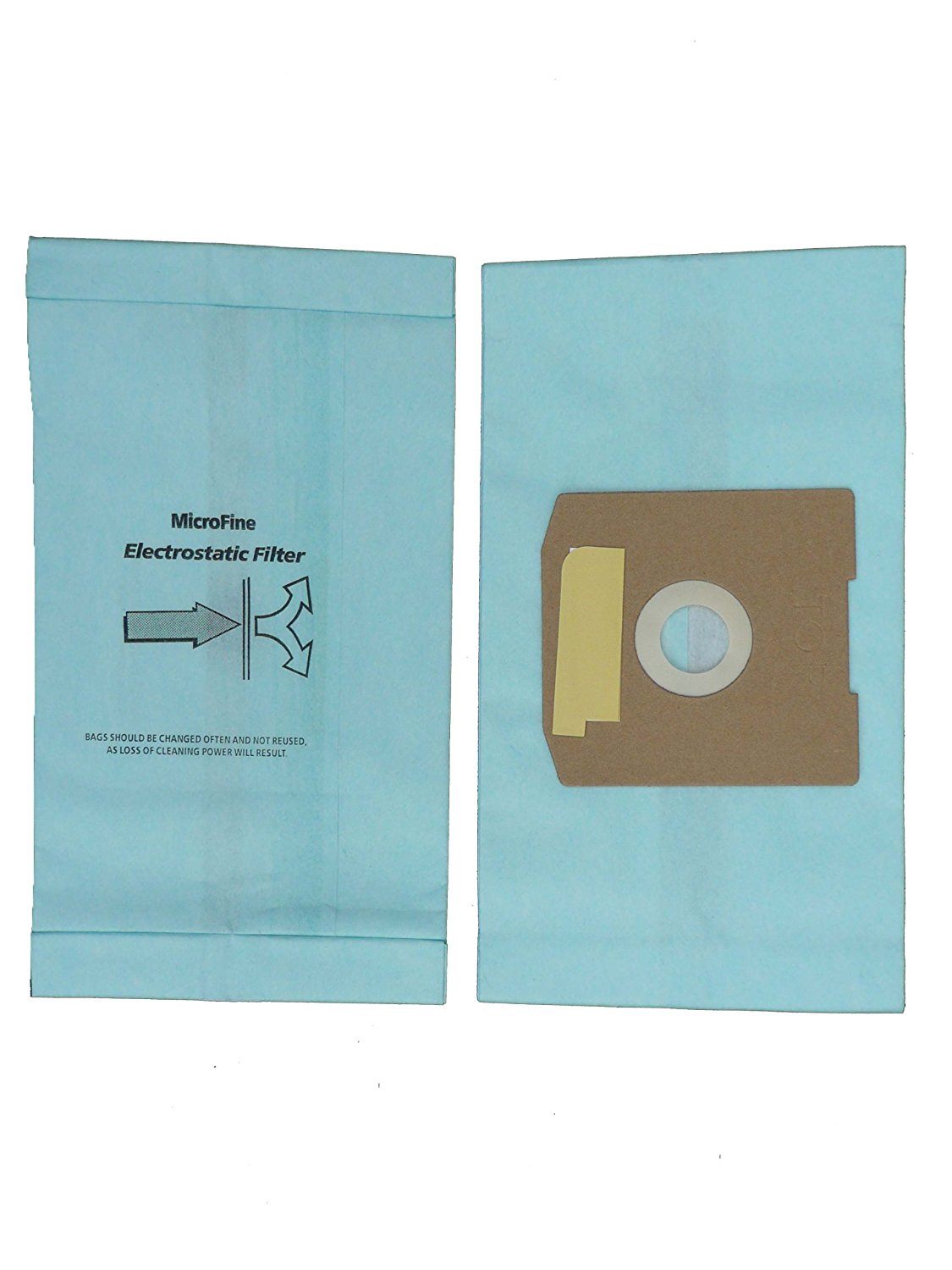6 Riccar Simplicity Type H Vacuum Bags, Canister Vacuum Cleaners, S13L