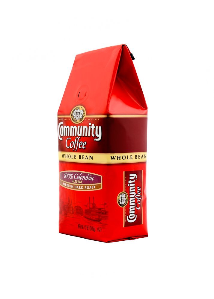 Community Coffee Whole Bean Coffee, Signature Dark Roast, 12 oz., 3 Count N19 free image download
