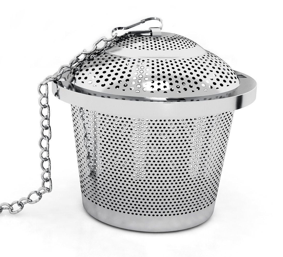 Luxury Tea Infuser & FREE Tea Stick Set by Zamzia Ideal for Loose