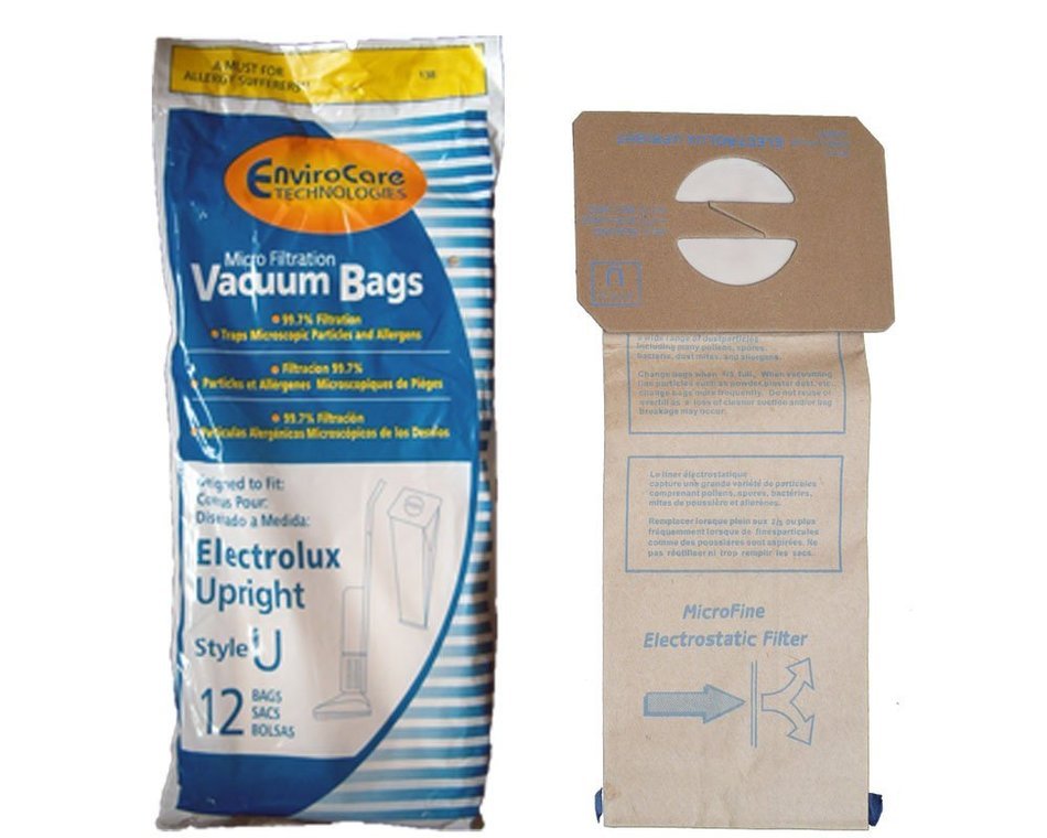 36 Electrolux Upright Style U Allergy Vacuum bags Aerus, Epic, Prolux