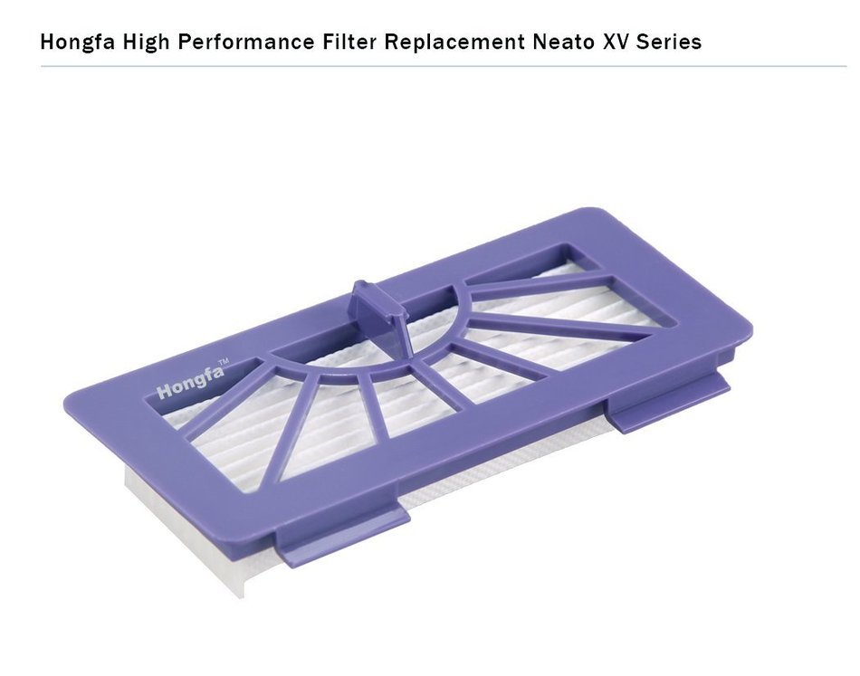 Hongfa Vacuum Cleaner Filter for Neato Robotic Pet and Allergy Filter Pack XV21 (9450048