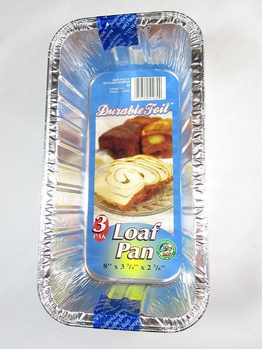 9 Disposable Aluminum Medium Size Loaf pans free image download