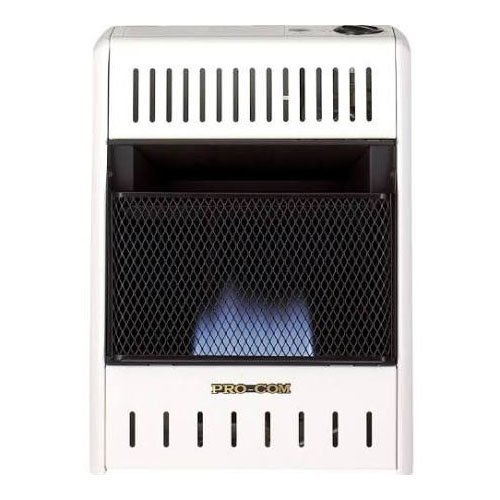 HEATING MGH10BF 10,000 BTU Dual Fuel Blue Flame Gas Wall Heater