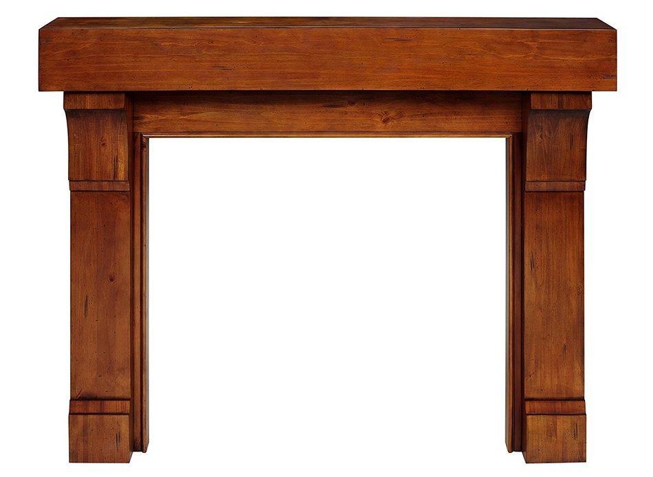 Pearl Mantels 19648 Cumberland Fireplace Mantel, Unfinished with 48