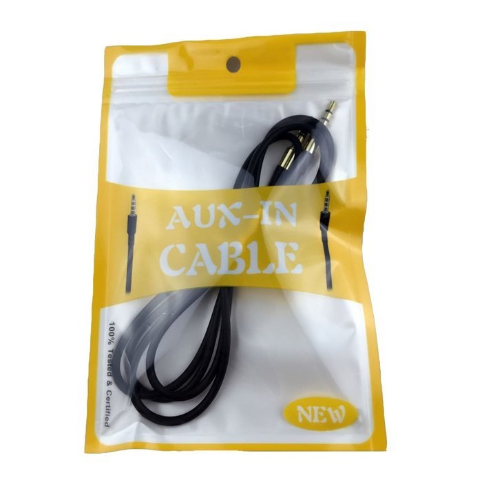 Audio Cord Auxiliary Cable Aux Cord Piwei Black 3.5mm Audio Cable Male