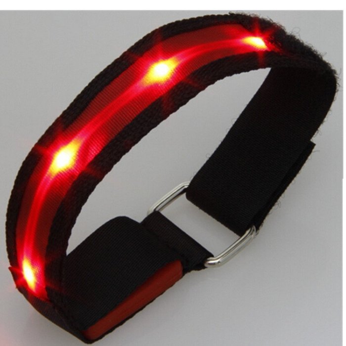EVTECH(TM) Runners [Led Armband] Jogging Safety Lights Night Walking Reflective Gear Flashing
