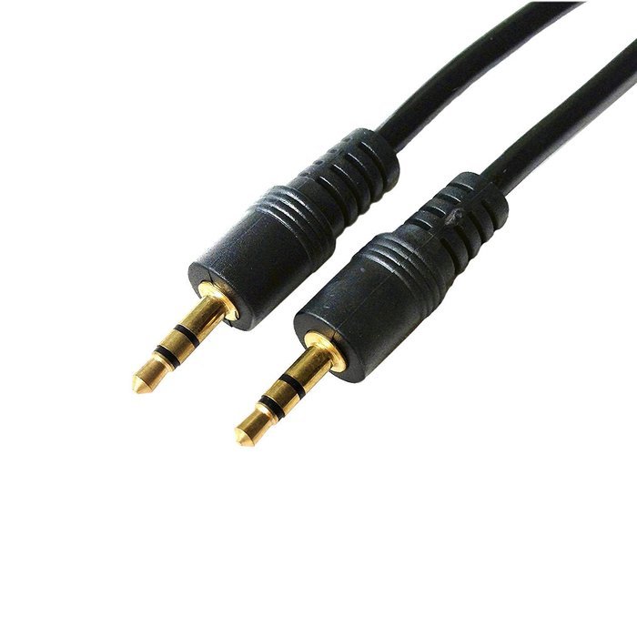 Conwork 30 Feet 3.5mm Headset Audio Cable Male to Male Stereo AUX Extension Cable N3 free image