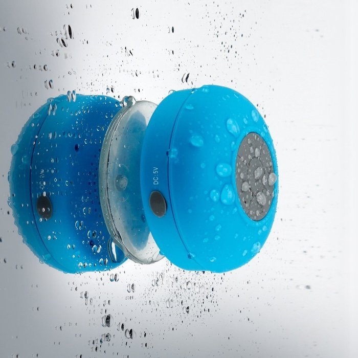 GEARONIC TM Mini Wireless Portable Shower Car Waterproof Bluetooth