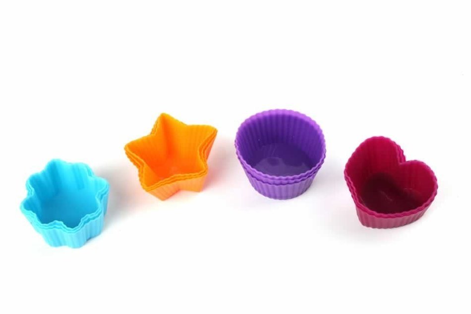 Home Value Silicone Small Mini Chocolate Holders/Truffle/Pastry Cups