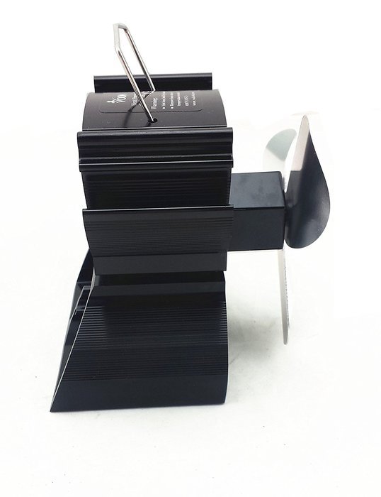 12.5cm Mini Heat Powered Stove Fan For Small Space Wood / Log Burner
