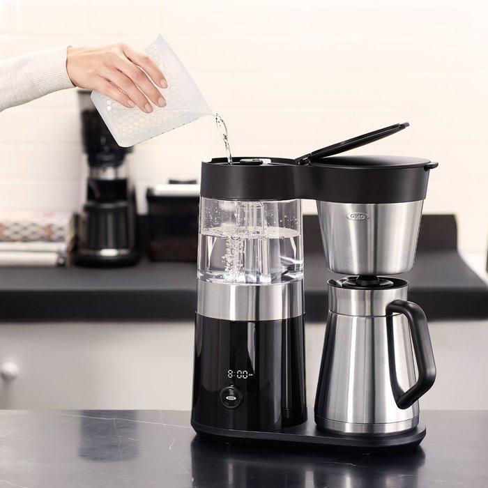 OXO On 9 Cup Coffee Maker (with 4oz Silver Canyon Coffee) N5 free image