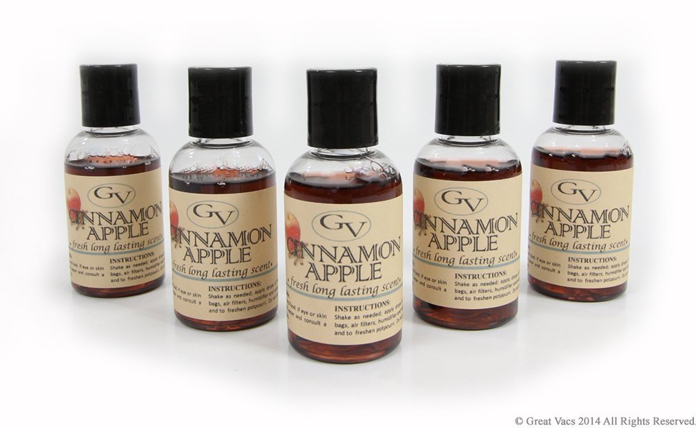 5 Pack Cinnamon Apple vacuum fragrance scents for Rainbow, Rainmate