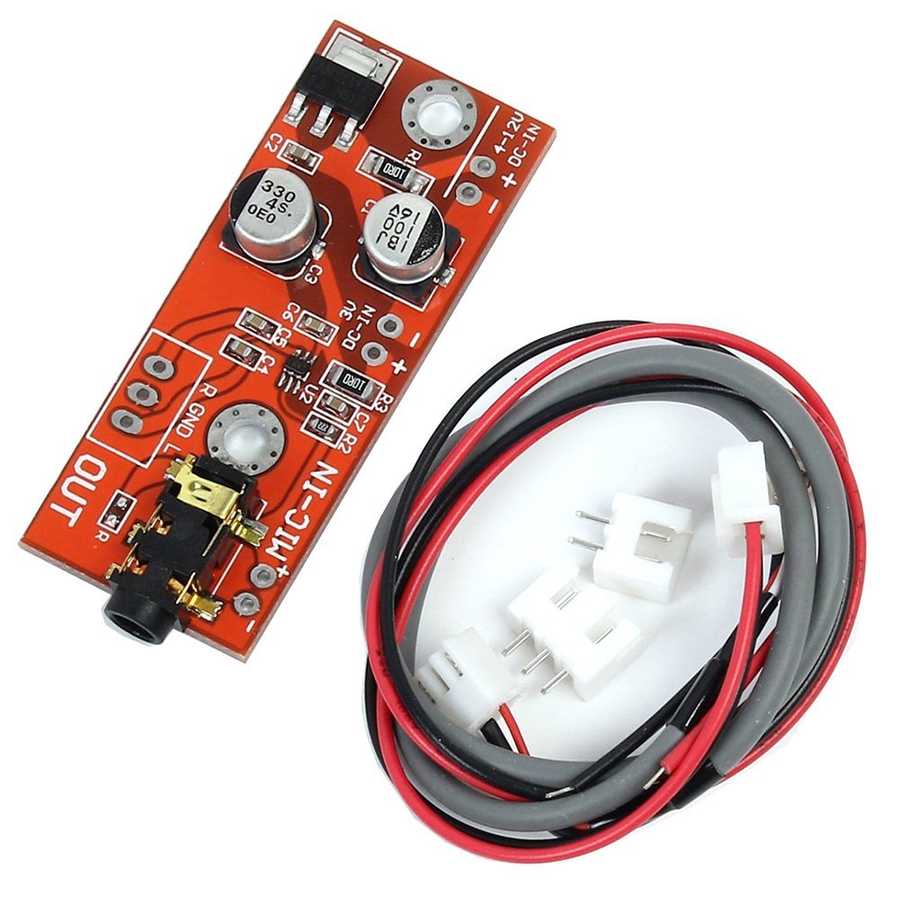 Qianson MAX9812 Electret MIC Microphone Amplifier Board Sound Voice