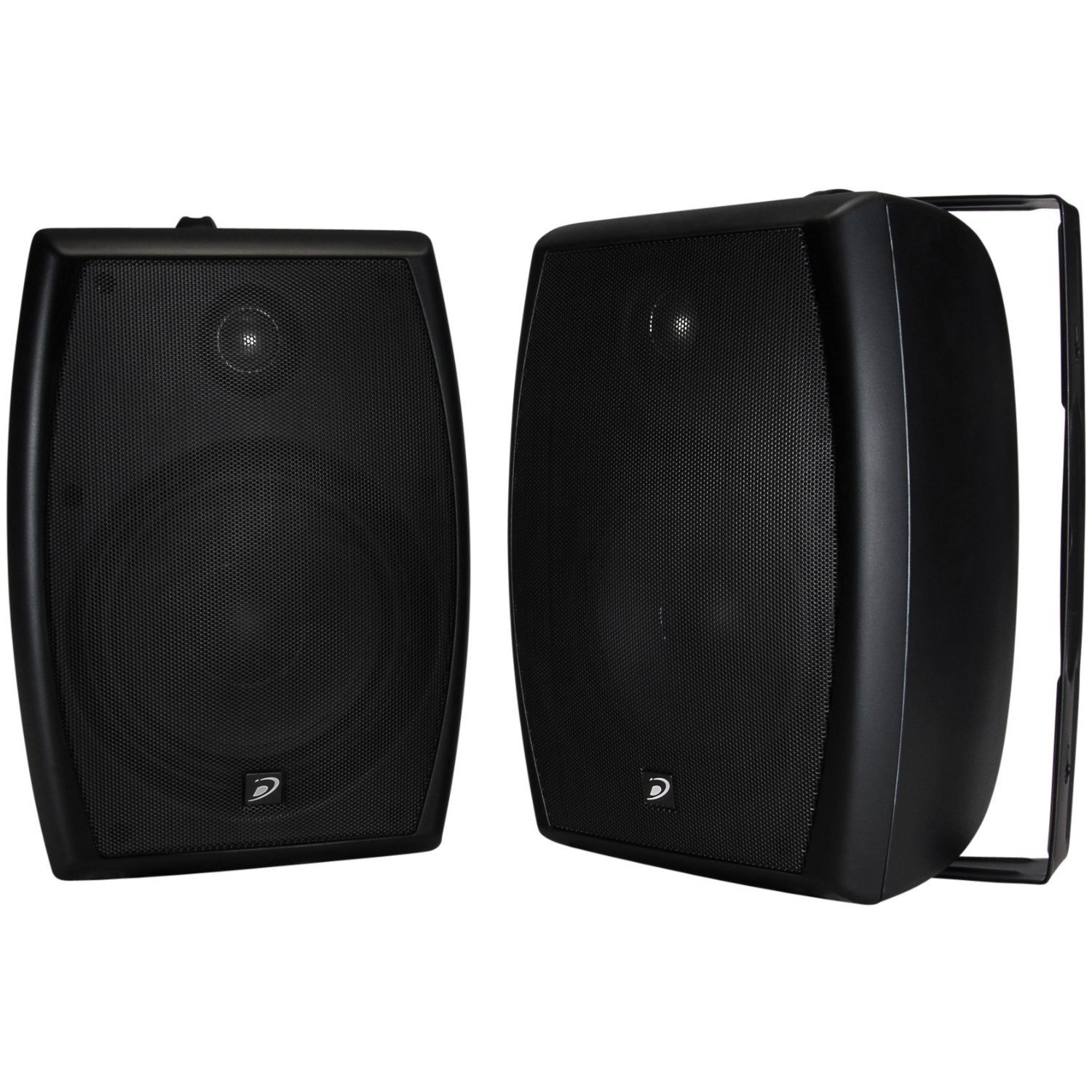 Dayton Audio IO655B 61/2" 2Way Indoor/Outdoor Speaker Pair Black free