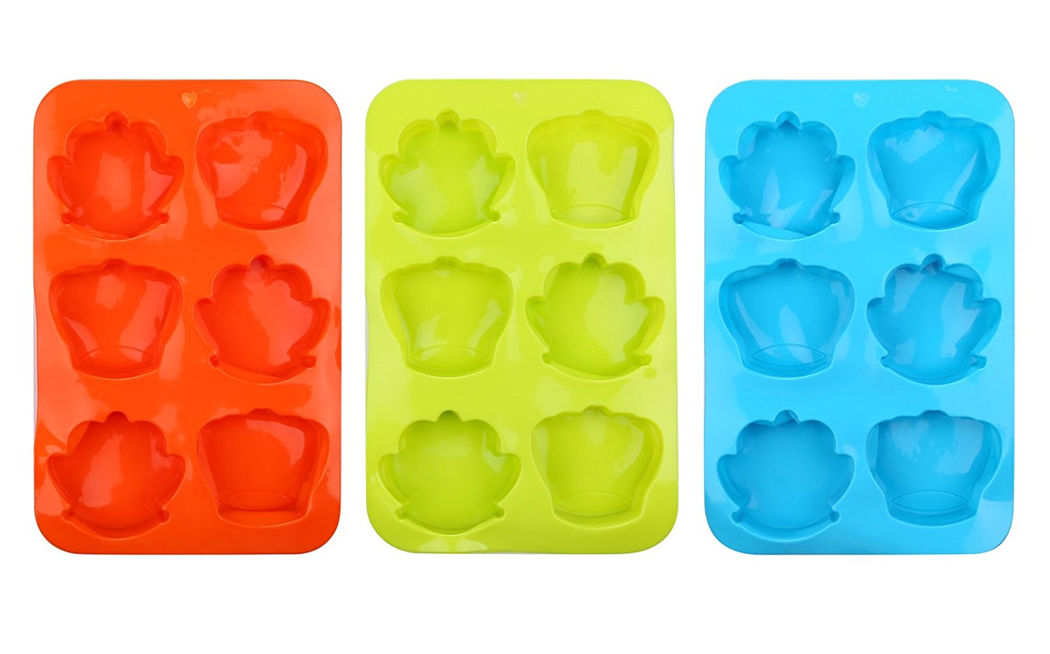 Crystallove Novelty Silicone Cake Mold Muffin Pudding Jelly Bakeware