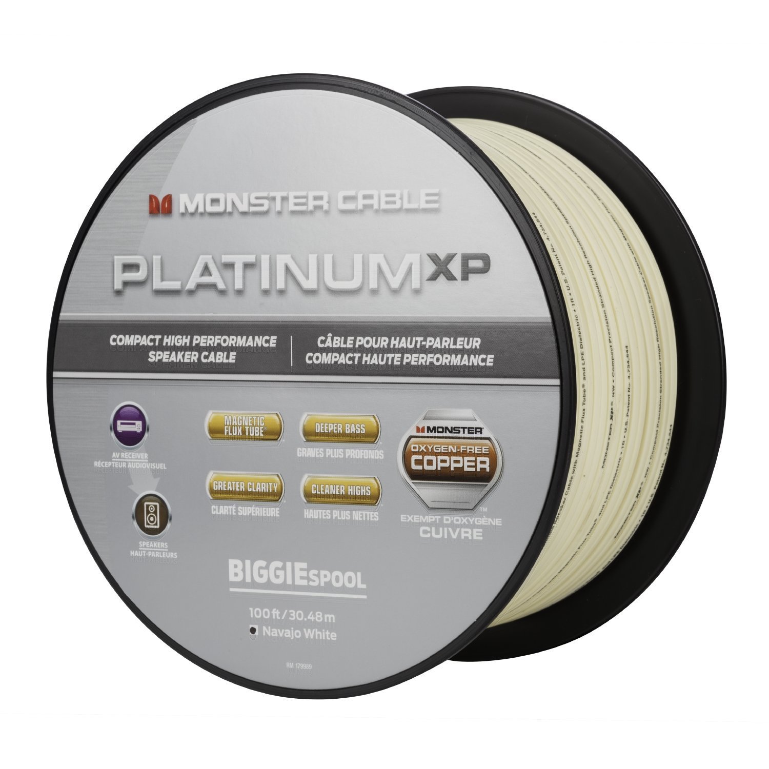 Monster Cable MC PLAT XPNWMS100 WW Platinum XP Navajo White Compact
