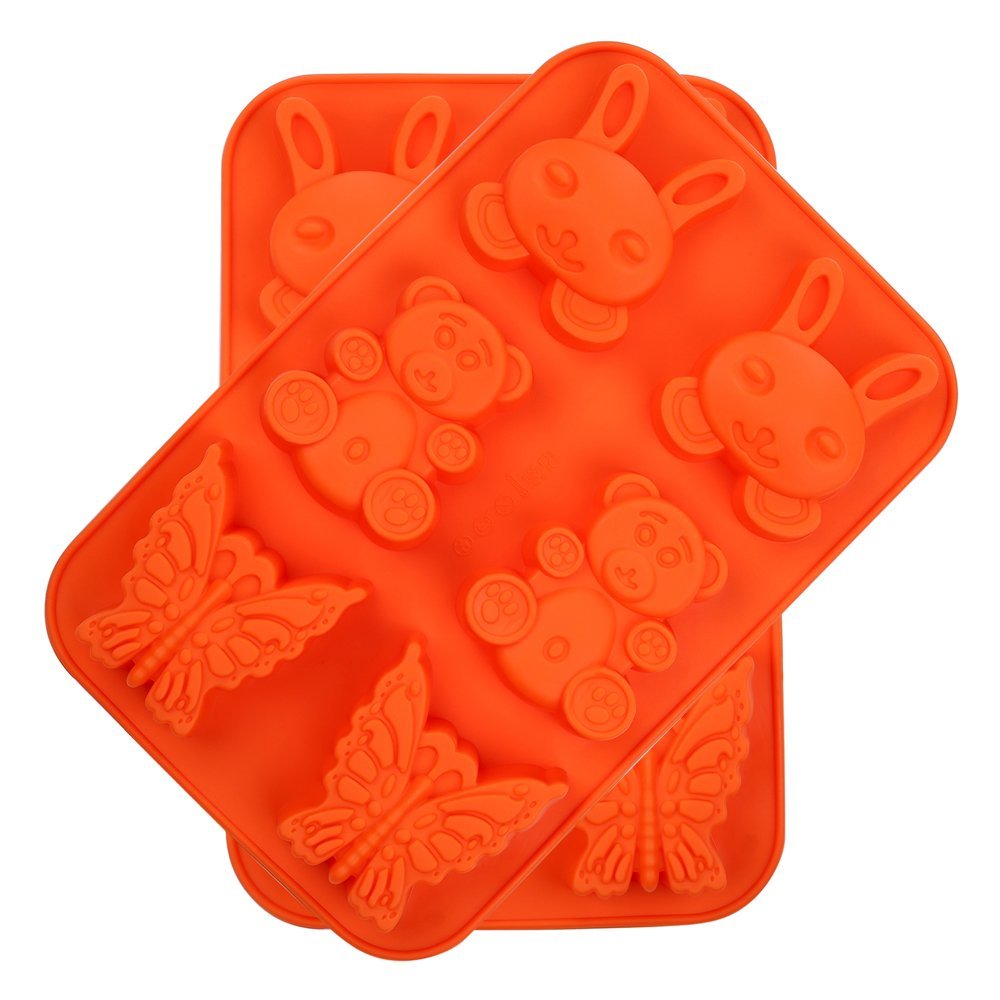 Crystallove Novelty Silicone Cake Mold Muffin Pudding Jelly Bakeware