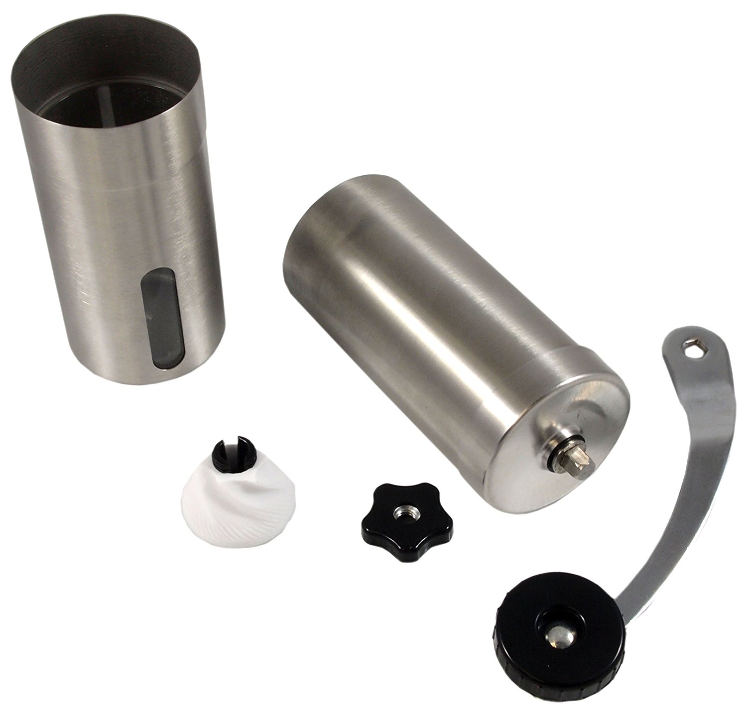 Turkish Ultra Fine Hand Coffee Grinder, Ceramic Grinder Burr Allows