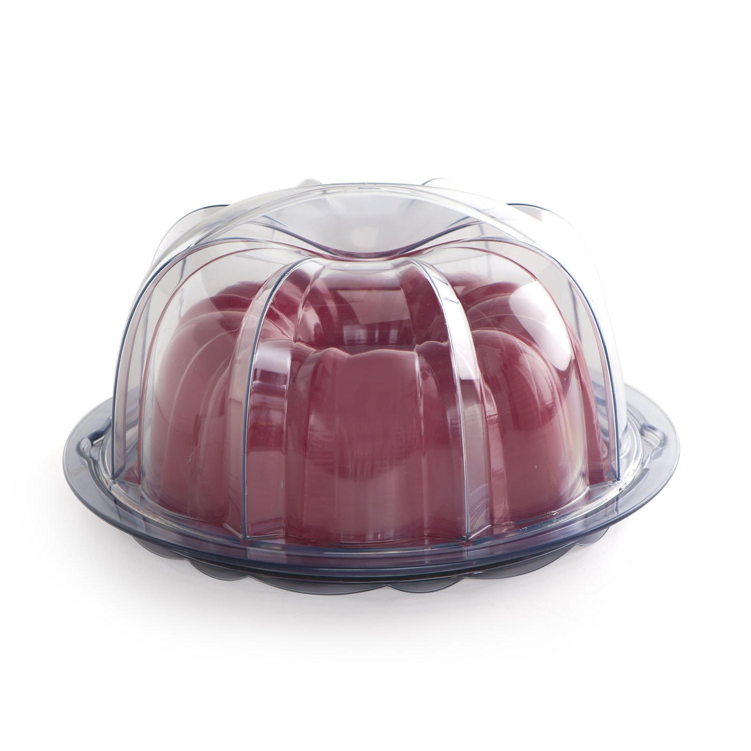 Nordic Ware Bundt Translucent Dome Cake Keeper Colors May Vary N3 free image download