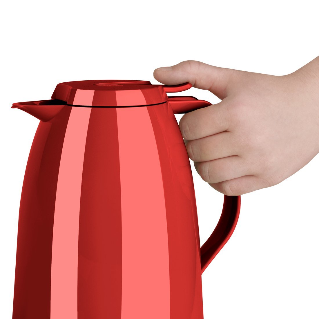 Emsa Mambo High Impact Plastic Thermal Carafe with Glass Liner, 34 oz