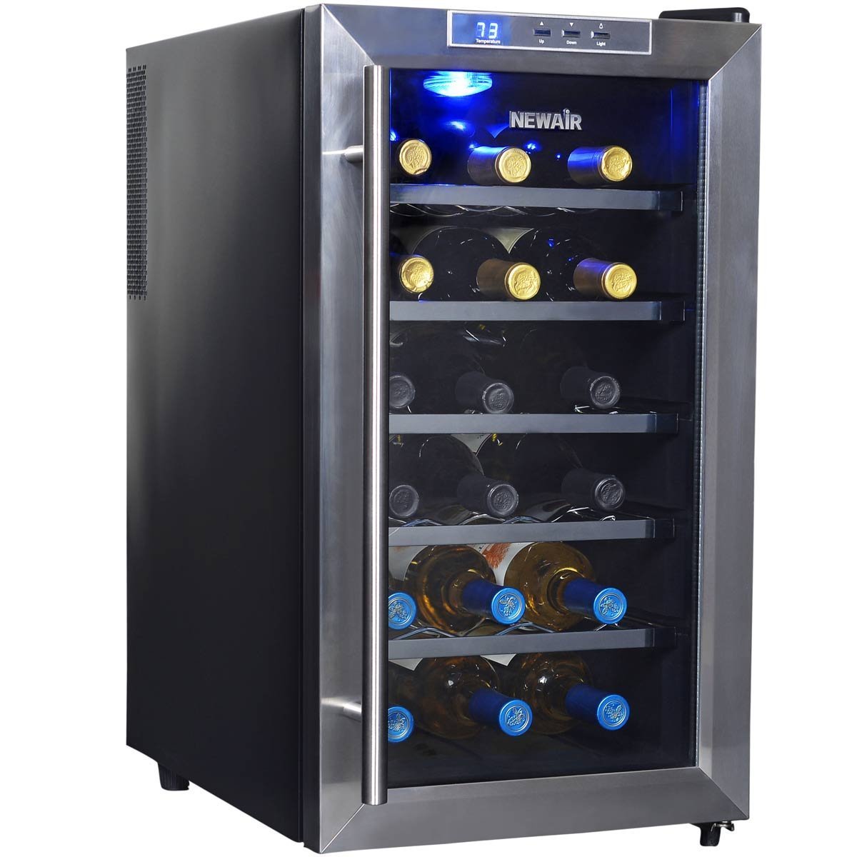 NewAir AW281E 28 Bottle Thermoelectric Wine Cooler N5 free image download