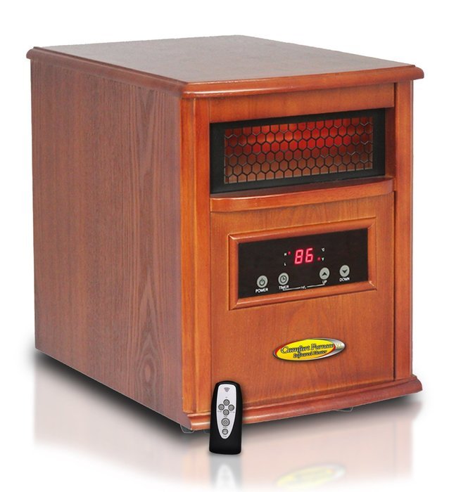 Tuscan Walnut Comfort Furnace XL Infrared Heater N2 free image download