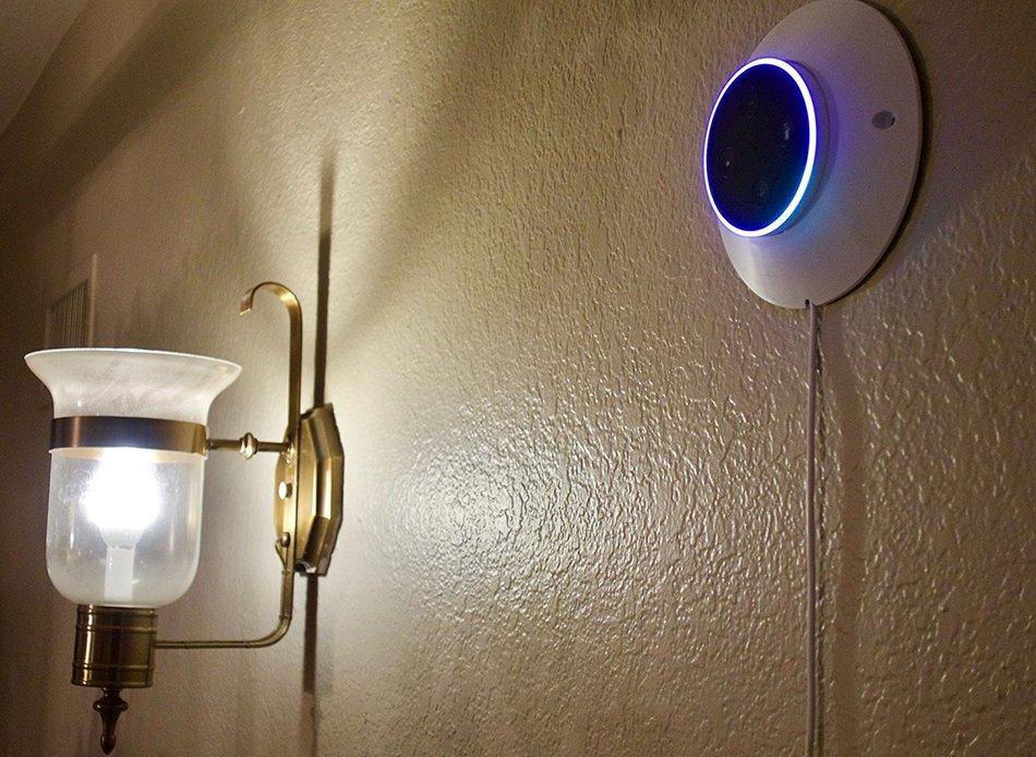 Dot Ceiling and Wall Mount for Dot White Made in USA! Works with 1st