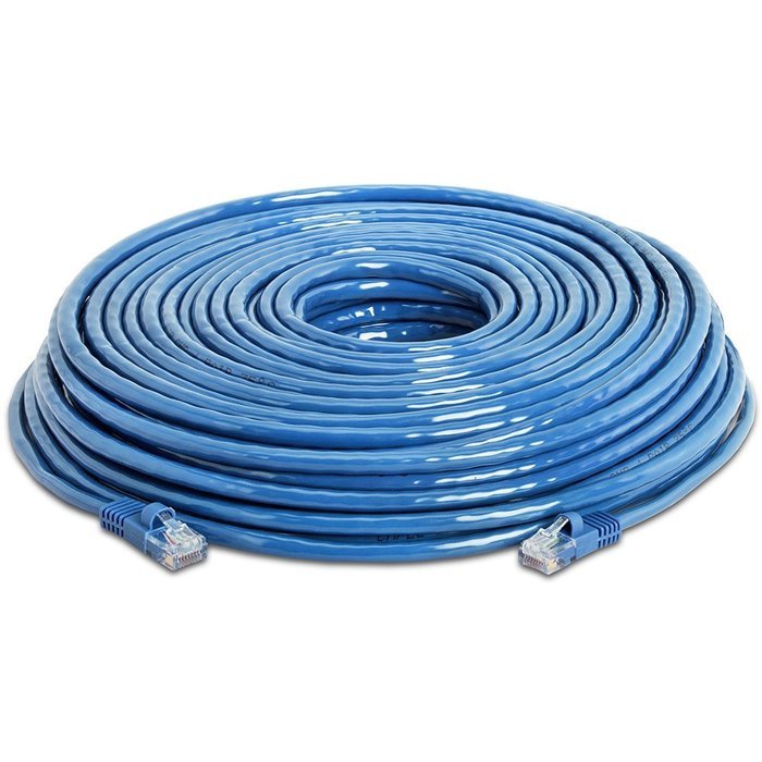 Cmple RJ45 CAT5 CAT5E LAN NETWORK CABLE 75 FT White N29