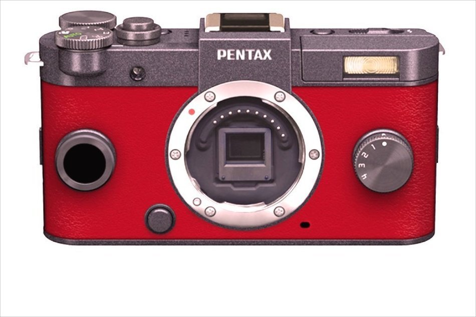 Pentax PENTAX QS1 (Gunmetal) 12.4MP Mirrorless Digital Camera with 3