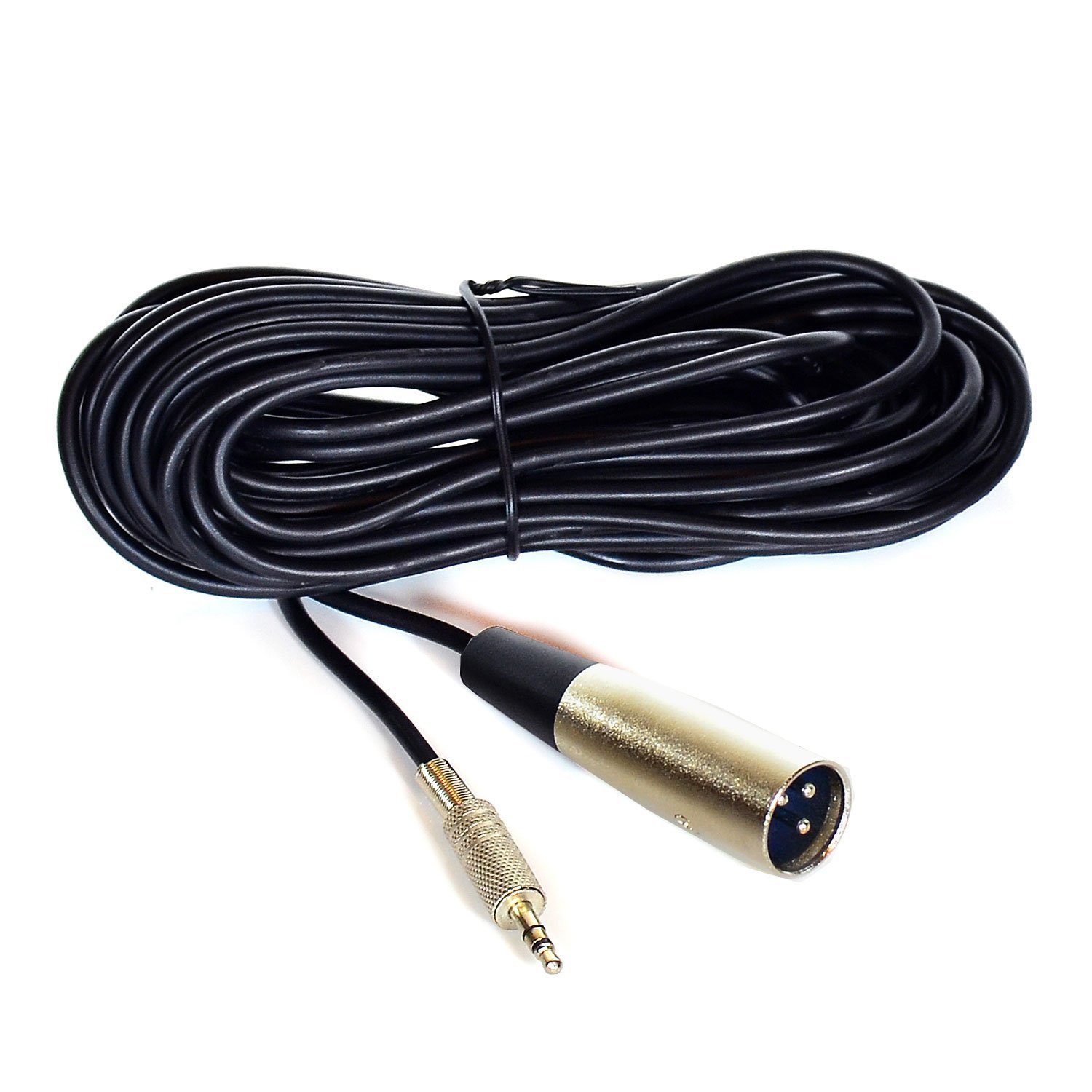 InstallerParts 10Ft XLR Male to 3.5mmm Stereo Male Cable Can Be Used