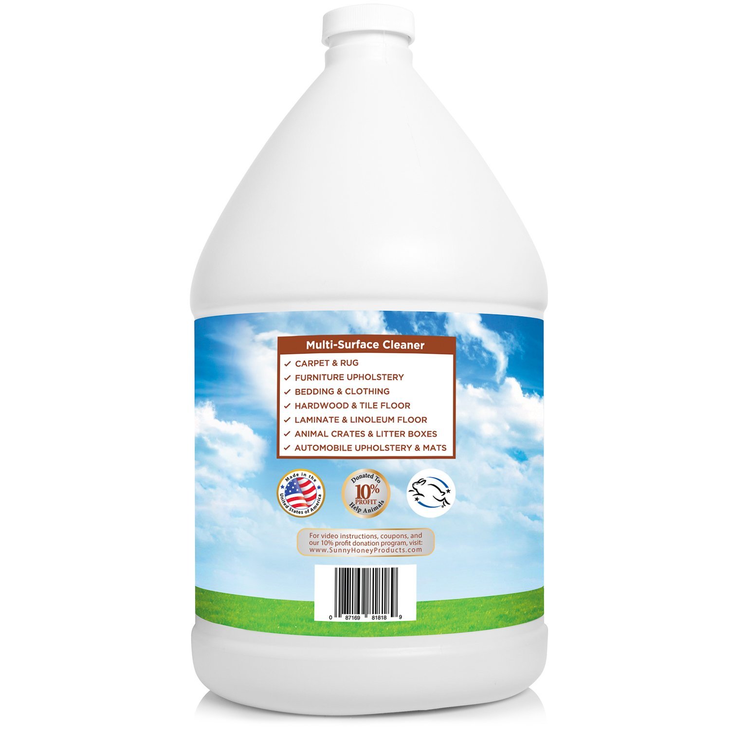 Pet Stain & Odor Miracle Enzyme Cleaner for Dog and Cat Urine, Feces