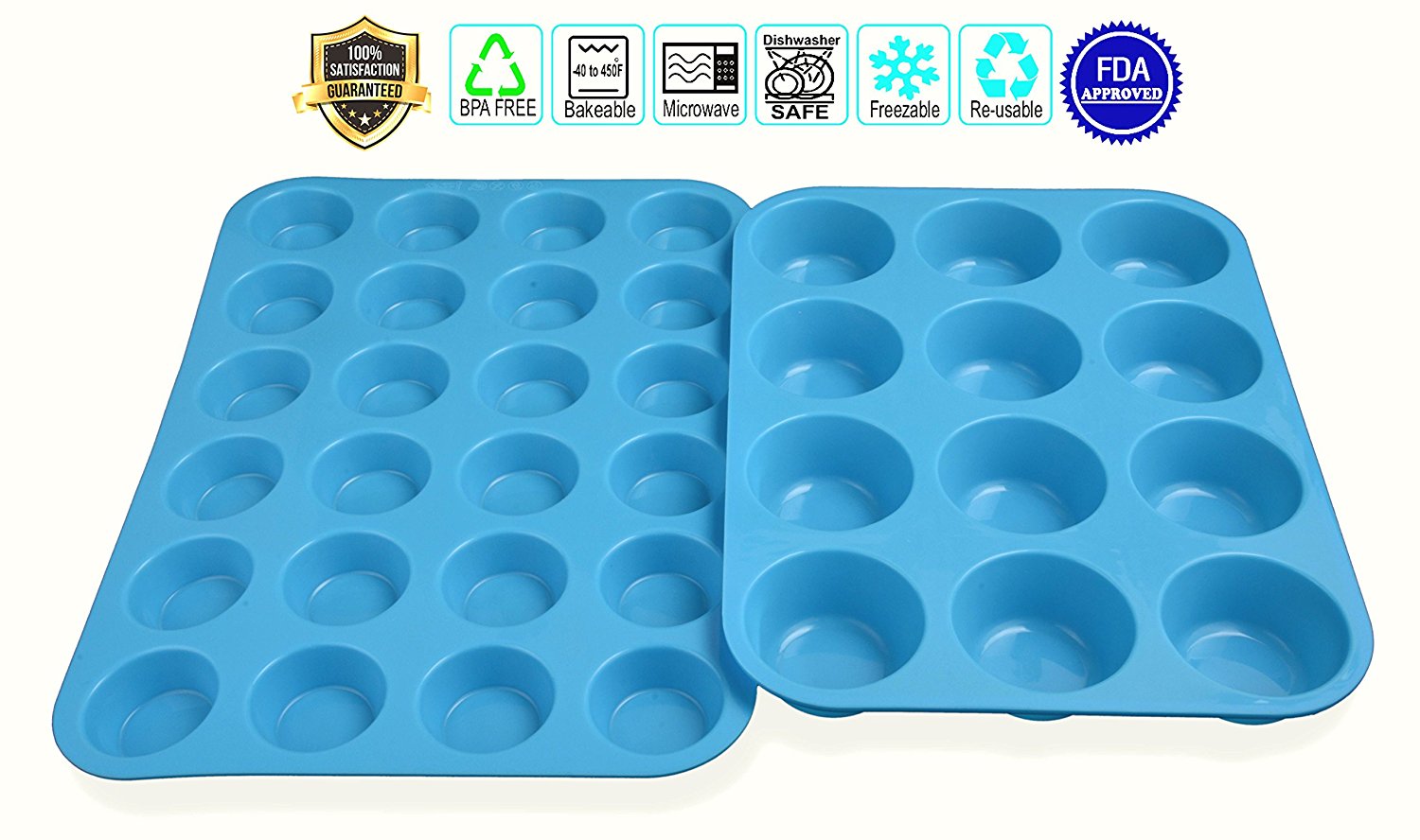 Muffin Pans Cupcake Pan Muffin Tin Cupcake Tin Silicone Mold Baking Pans Large Muffin