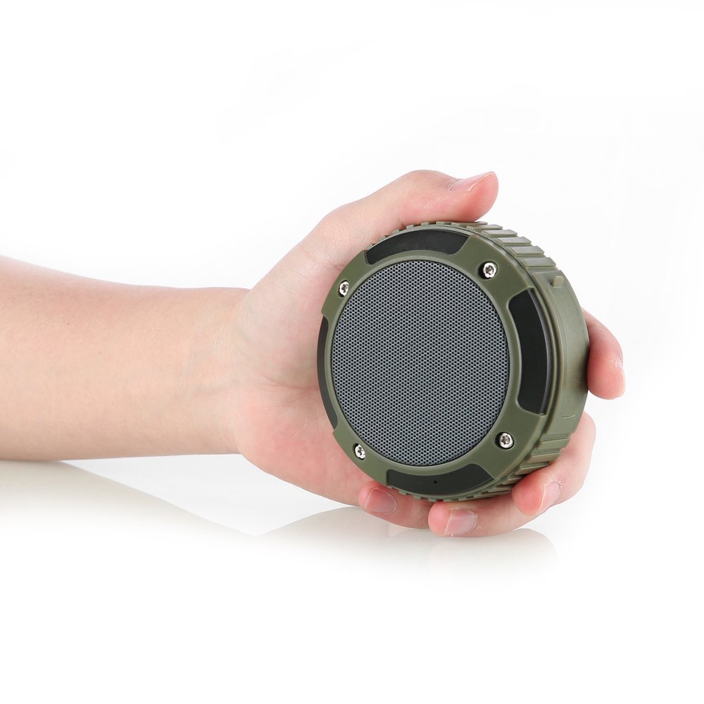 Waterproof Bluetooth Speakers, Mindkoo Smart Wireless Portable Outdoor