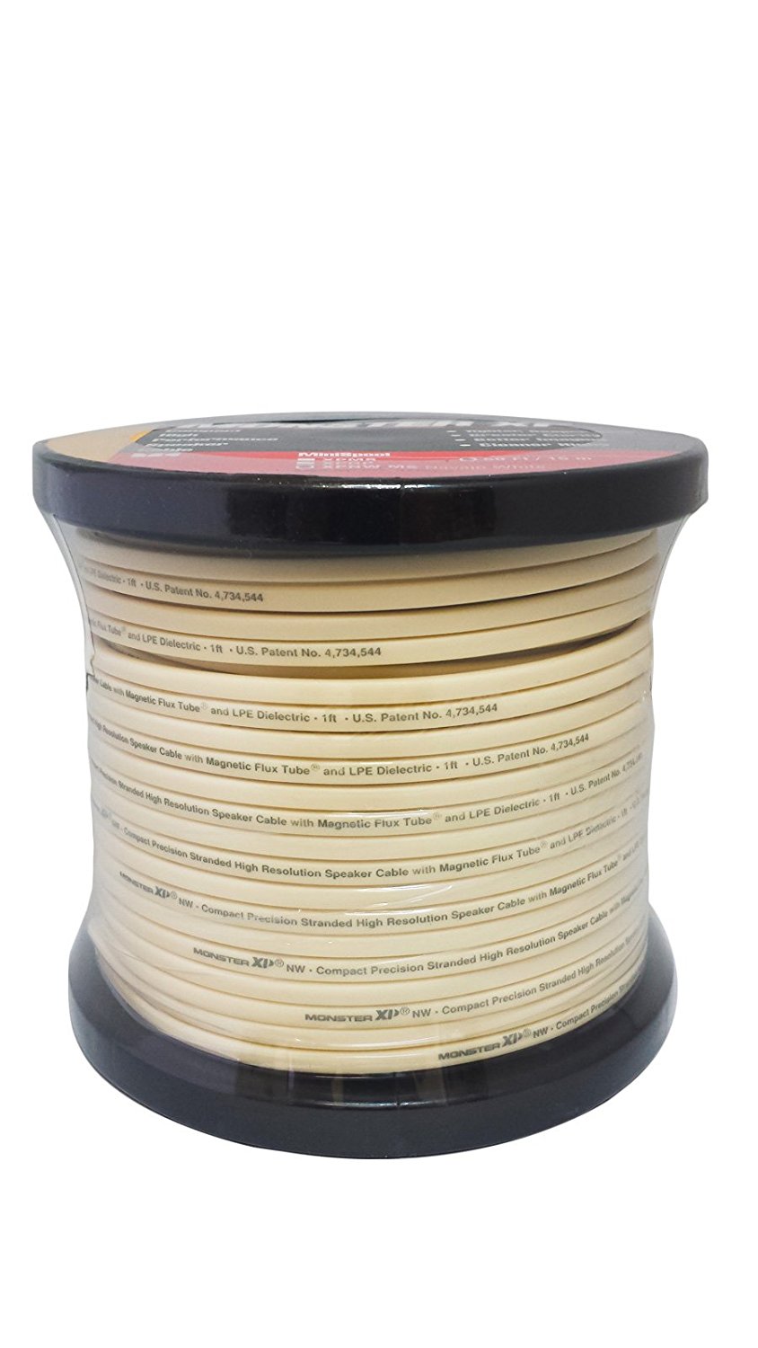 Monster XP® 50Ft. Navajo White Compact Speaker Cable free image download