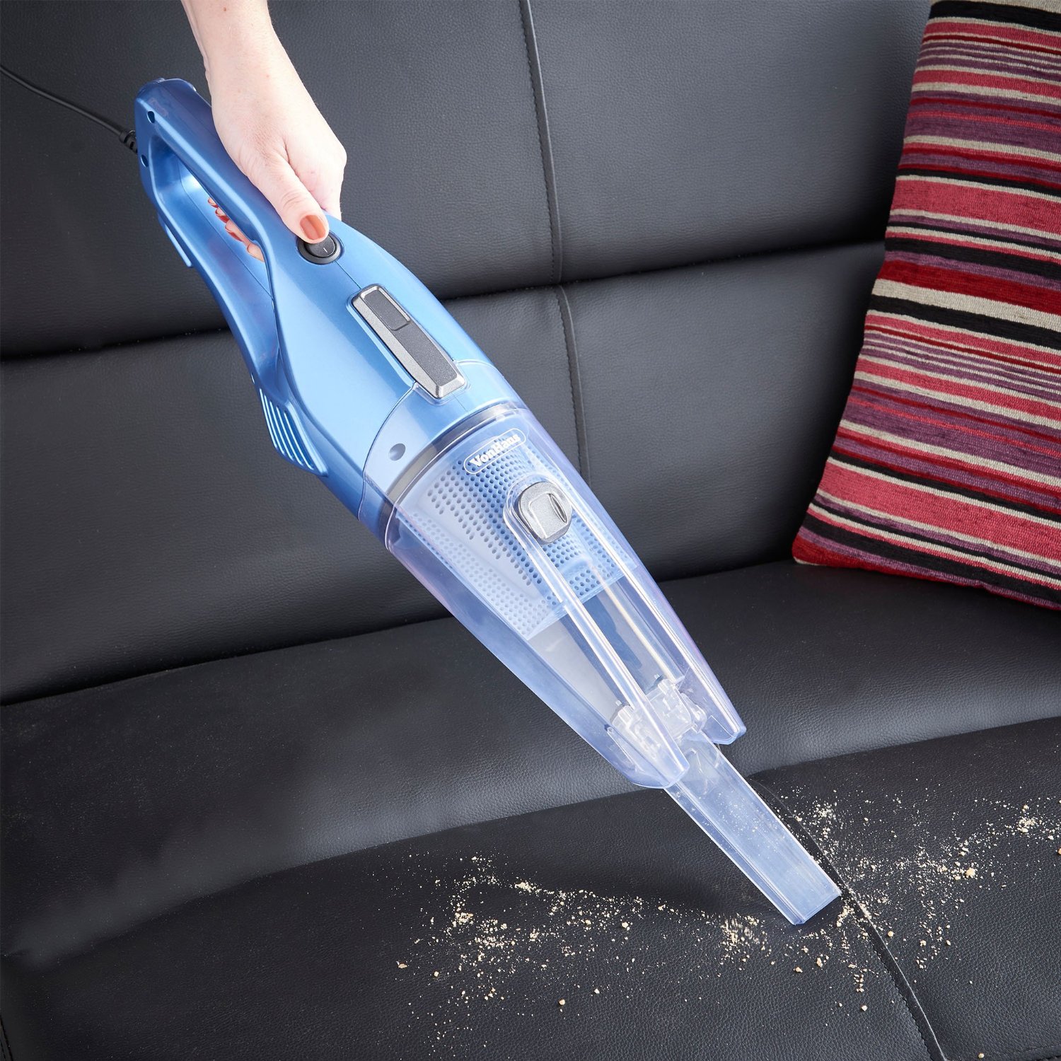 VonHaus 2 in 1 Corded Upright Stick & Handheld Vacuum Cleaner with HEPA