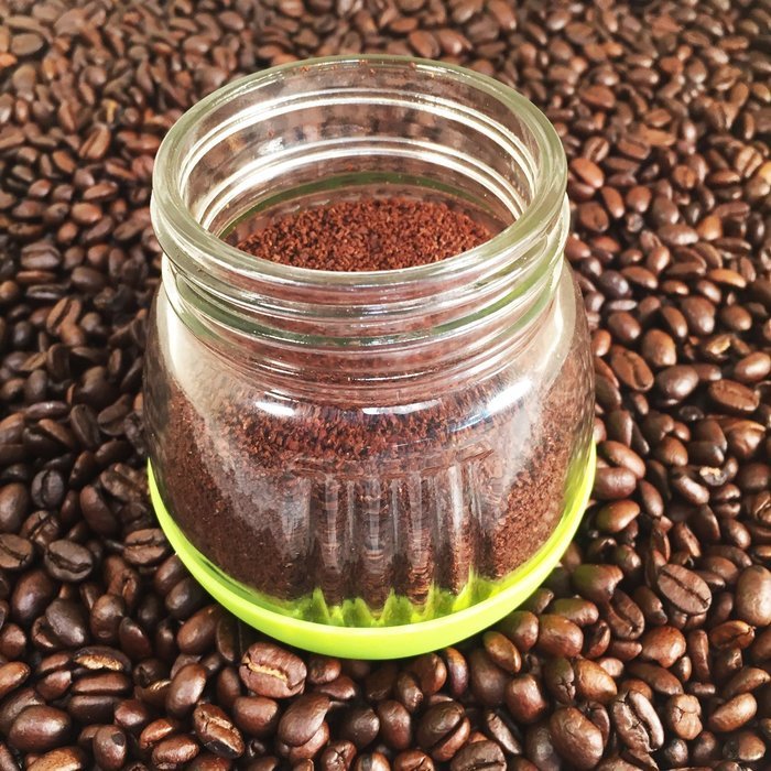 PuTwo B0140MSTO2 Coffee Grinder Burr Stainless Steel with Ceramic Hand