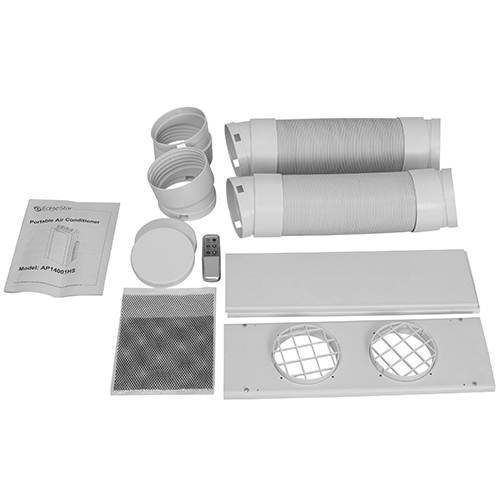 EdgeStar 14,000 BTU Dual Hose Portable Air Conditioner & Heater N9 free