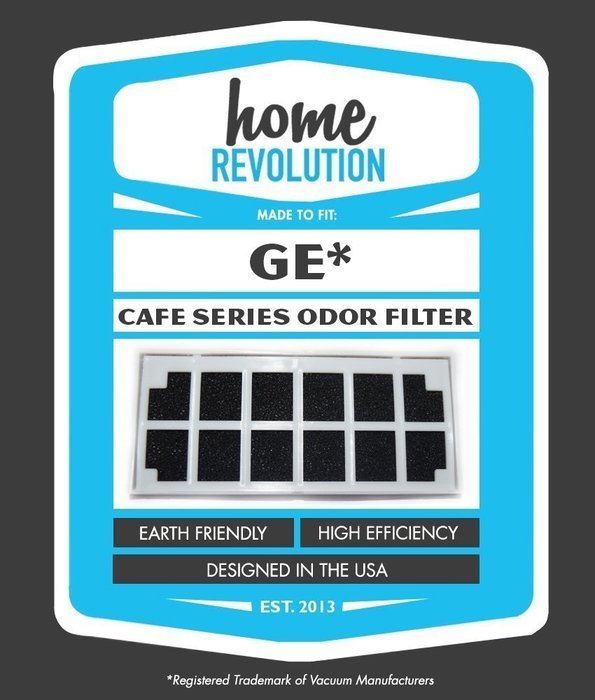 GE Cafe Series Fridge Odor Air Filter; Fits CFE28TSHSS, CYE22TSHSS