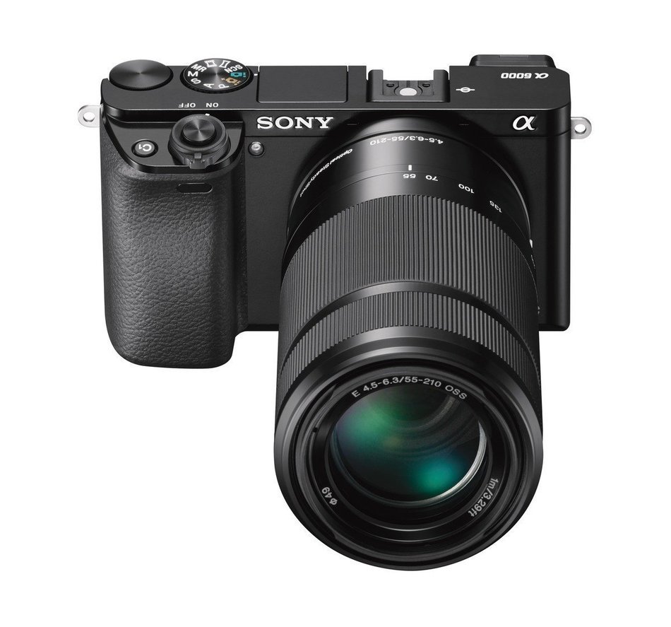 Sony Alpha a6000 Mirrorless Digital Camera with 1650mm and 55210mm
