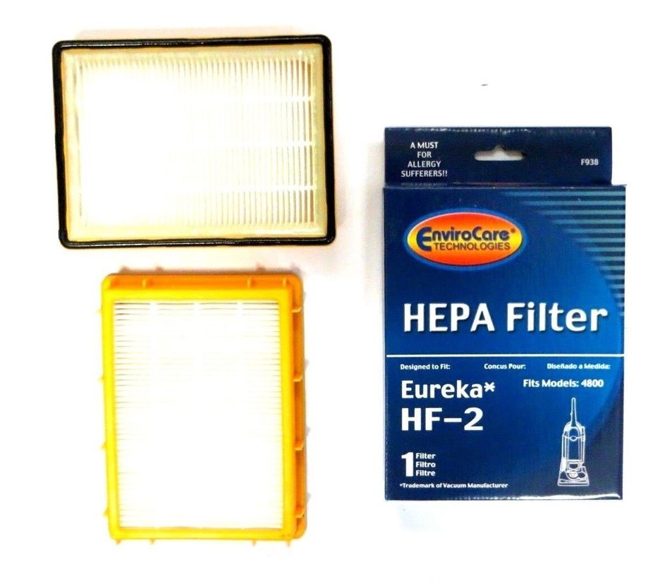 (2) Eureka HF2 Hepa Pleated Filter HF2 Eureka Upright Ultra Smart