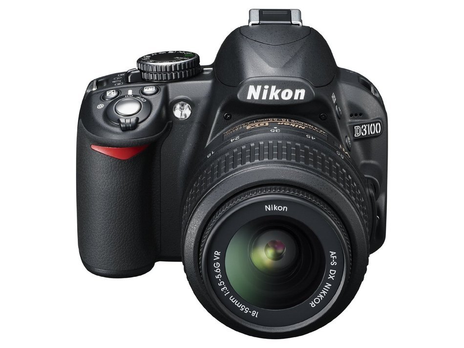 Nikon D3100 DSLR Camera with 1855mm f/3.55.6 Auto FocusS Nikkor Zoom
