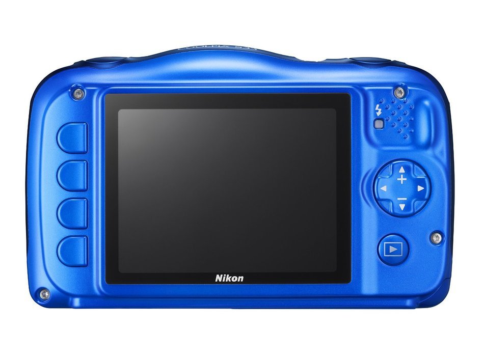 Nikon COOLPIX S33 Waterproof Digital Camera (Blue) N4 free image download