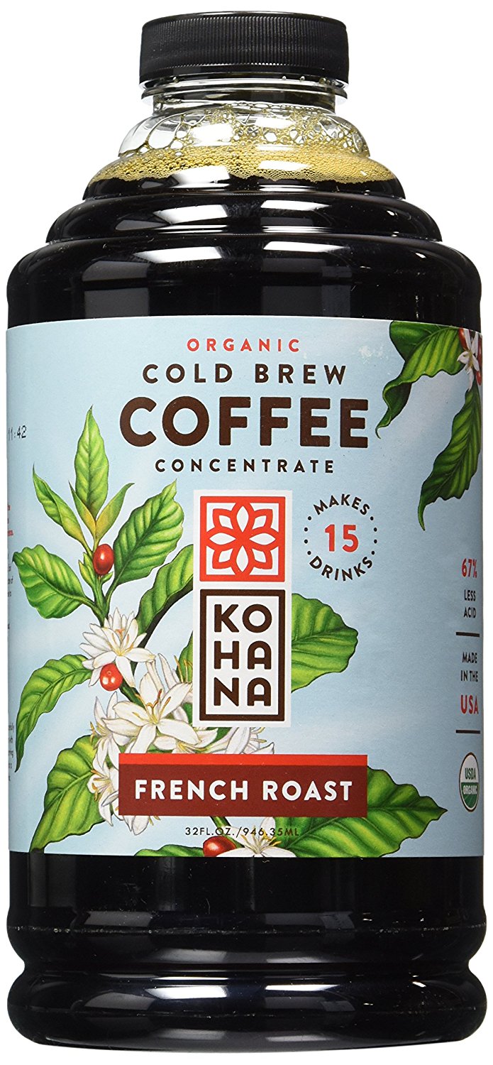 Kohana Coffee Cold Brew Coffee Concentrate, Organic Original, 32 Ounce free image download