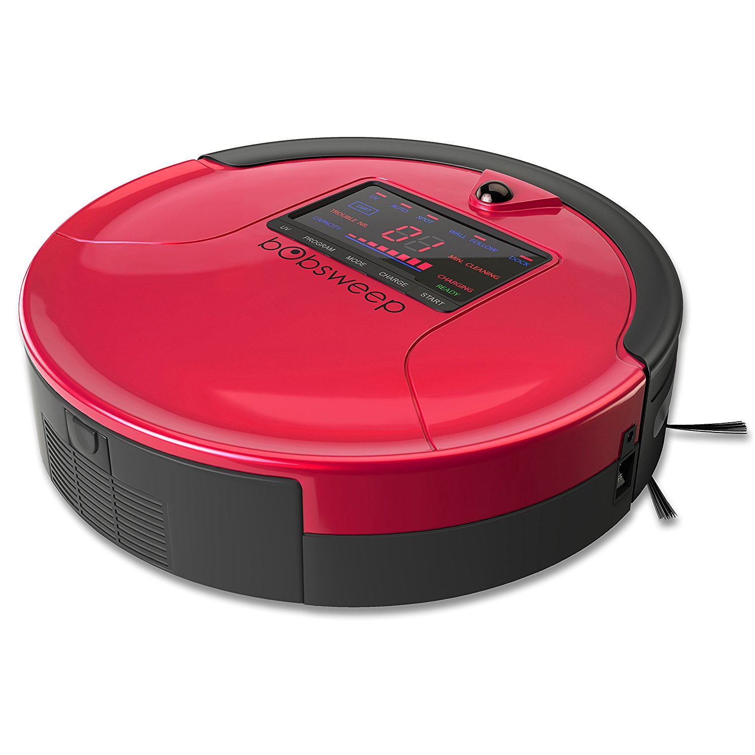BObsweep PetHair Robotic Vacuum Cleaner and Mop, Rouge N6 free image